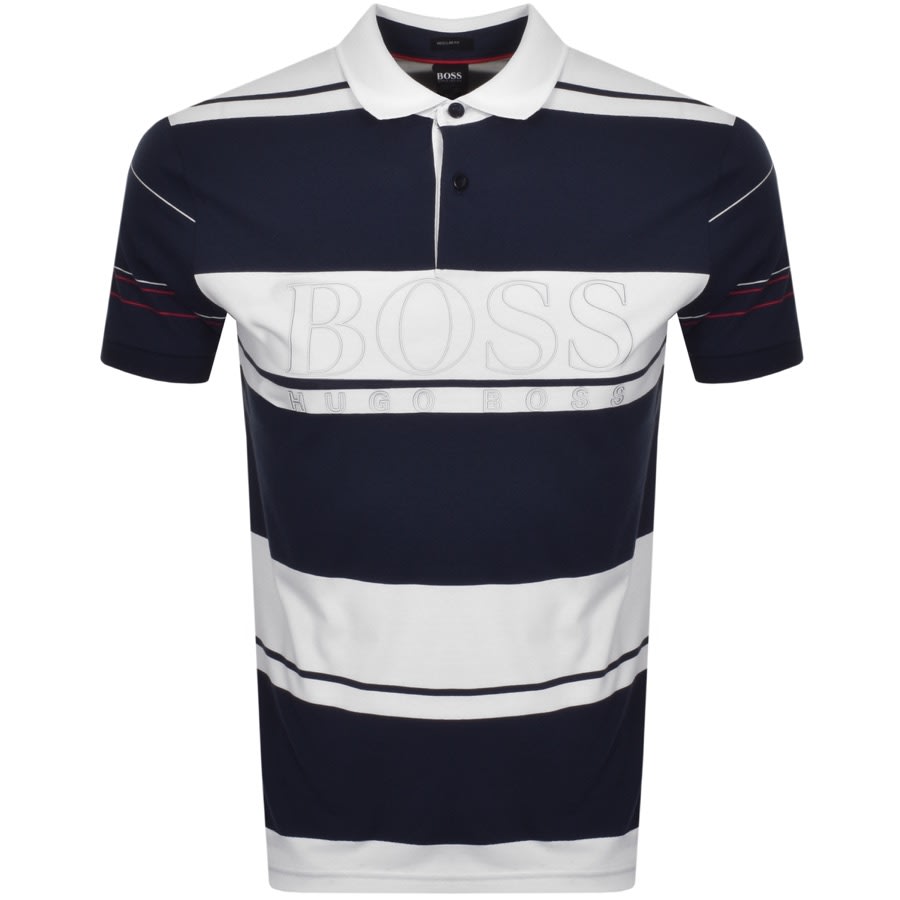 Alternative Image for ProductBOSS Pavel Polo T Shirt Navy1